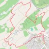 Itinéraire Découverte des capitelles de Saussines, distance, dénivelé, altitude, carte, profil, trace GPS