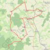 Itinéraire L'arrière front allemand - Saint-Pierrevillers, distance, dénivelé, altitude, carte, profil, trace GPS