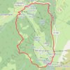 Itinéraire Tour de l'andran, distance, dénivelé, altitude, carte, profil, trace GPS