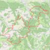 Itinéraire Sacré Trail des Collines - Col de Parménie, distance, dénivelé, altitude, carte, profil, trace GPS