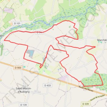 Itinéraire 21 km - Course, distance, dénivelé, altitude, carte, profil, trace GPS