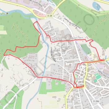 Itinéraire Balllade novaise, distance, dénivelé, altitude, carte, profil, trace GPS
