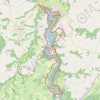 Itinéraire Pont des Piles - Crozant, distance, dénivelé, altitude, carte, profil, trace GPS