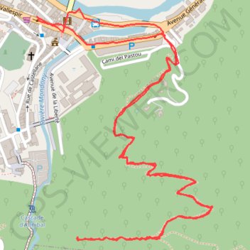 Itinéraire Montée au Drapeau49, distance, dénivelé, altitude, carte, profil, trace GPS