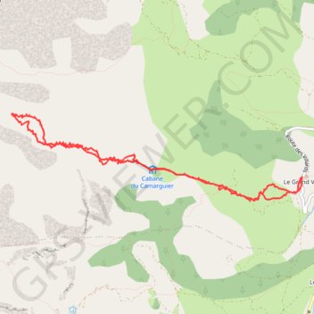 Itinéraire Crête de l'Etoile, distance, dénivelé, altitude, carte, profil, trace GPS