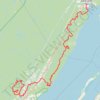 Itinéraire Québec Mega Trail, distance, dénivelé, altitude, carte, profil, trace GPS
