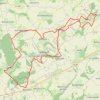 Itinéraire Lucheux, distance, dénivelé, altitude, carte, profil, trace GPS
