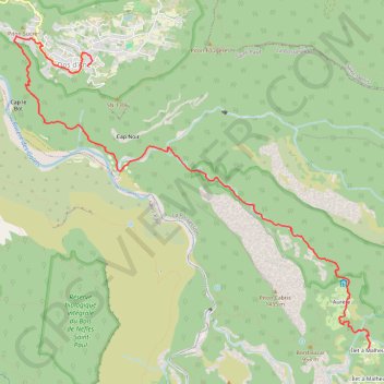 Itinéraire Dos D'âne à îlet à Malheur cirque de Mafate, distance, dénivelé, altitude, carte, profil, trace GPS