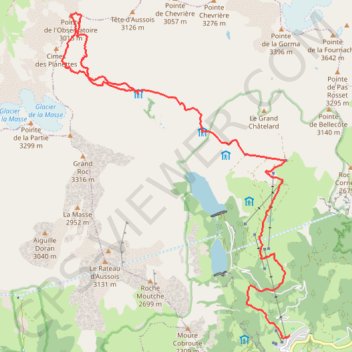 Itinéraire Swisstopo Route, distance, dénivelé, altitude, carte, profil, trace GPS