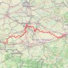 Itinéraire GR 121 - Parcours Principal - Modifié temporairement - 2026-02-10, distance, dénivelé, altitude, carte, profil, trace GPS