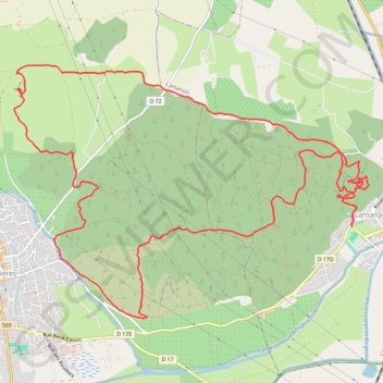 Itinéraire Grottes de Cales et Château reine Jeanne, distance, dénivelé, altitude, carte, profil, trace GPS