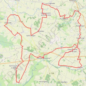 Itinéraire Circuit des villages du Val de Trézence, distance, dénivelé, altitude, carte, profil, trace GPS