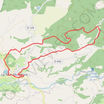 Itinéraire Sancy - La Roche - Base Nordique de la Stèle, distance, dénivelé, altitude, carte, profil, trace GPS
