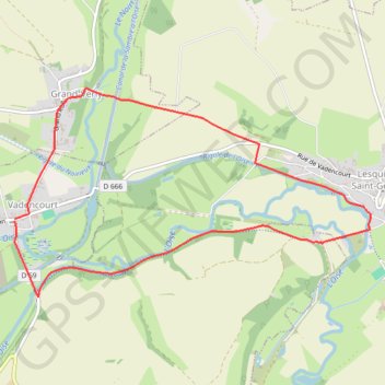 Itinéraire La rigole, distance, dénivelé, altitude, carte, profil, trace GPS