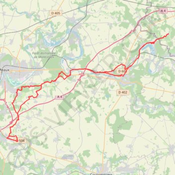 Itinéraire A/R Antoine Aubry, distance, dénivelé, altitude, carte, profil, trace GPS