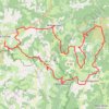 Itinéraire 2023-07-25-15-15-56, distance, dénivelé, altitude, carte, profil, trace GPS