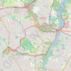 Itinéraire Au fil de l'eau, distance, dénivelé, altitude, carte, profil, trace GPS