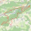 Itinéraire La Sapinette - Nancray, distance, dénivelé, altitude, carte, profil, trace GPS