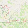 Itinéraire Sur les pas des Maîtres Sonneurs (Préveranges - Pérassay), distance, dénivelé, altitude, carte, profil, trace GPS