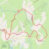 Itinéraire Grande Traversée de l'Aubrac - Nasbinals, distance, dénivelé, altitude, carte, profil, trace GPS