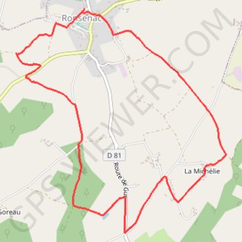 Itinéraire track, distance, dénivelé, altitude, carte, profil, trace GPS