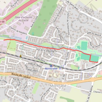 Itinéraire A-18064502, distance, dénivelé, altitude, carte, profil, trace GPS