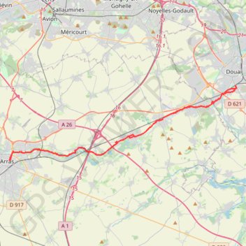 Itinéraire Itinéraire : 20230409_130003, distance, dénivelé, altitude, carte, profil, trace GPS