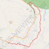 Itinéraire Rando en Indonésie (Lembang), distance, dénivelé, altitude, carte, profil, trace GPS