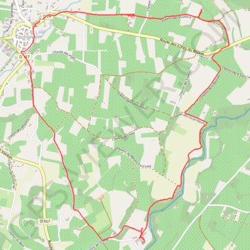 Itinéraire Rando des lavandes à TAULIGNAN, distance, dénivelé, altitude, carte, profil, trace GPS