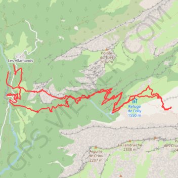 Itinéraire Gouffre Jean-Bernard, distance, dénivelé, altitude, carte, profil, trace GPS