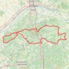 Itinéraire Tour de la Sologne (Loiret, Cher, Loir-et-Cher), distance, dénivelé, altitude, carte, profil, trace GPS