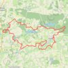 Itinéraire Sortie VTT dans l'après-midi, distance, dénivelé, altitude, carte, profil, trace GPS