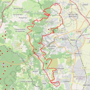 Itinéraire bl2022-60kms, distance, dénivelé, altitude, carte, profil, trace GPS