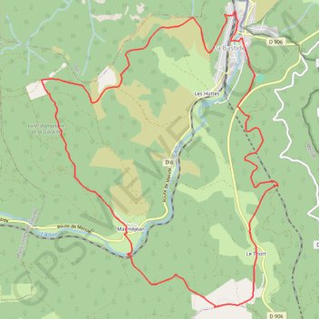 Itinéraire Randonnée à La Bastide-Puylaurent en Lozère, distance, dénivelé, altitude, carte, profil, trace GPS