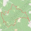Itinéraire Cazenac, distance, dénivelé, altitude, carte, profil, trace GPS