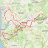 Itinéraire La VTTIST. -50km, distance, dénivelé, altitude, carte, profil, trace GPS