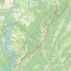 Itinéraire Moirans-en-Montagne - Saint-Maurice, distance, dénivelé, altitude, carte, profil, trace GPS