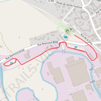 Itinéraire 1 - 1.55 PO 2025, distance, dénivelé, altitude, carte, profil, trace GPS