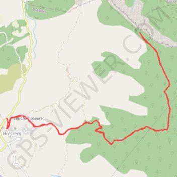 Itinéraire Crête de la Scie, distance, dénivelé, altitude, carte, profil, trace GPS