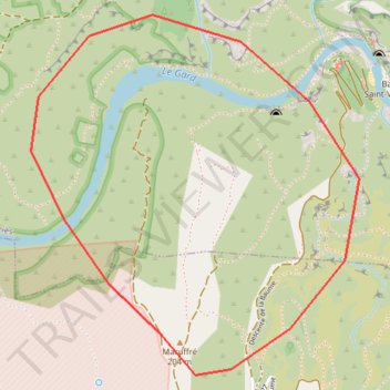 Itinéraire Boucle VTT Famille Poulx - 1h, distance, dénivelé, altitude, carte, profil, trace GPS