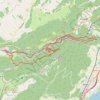 Itinéraire Les Gorges de l’Areuse, distance, dénivelé, altitude, carte, profil, trace GPS