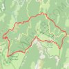 Itinéraire Trail de Bouvante Font D'urle, distance, dénivelé, altitude, carte, profil, trace GPS