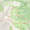 Itinéraire Puy Aillaud le lac la Blanche, distance, dénivelé, altitude, carte, profil, trace GPS