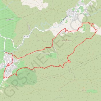 Itinéraire Vendémian - Château d'Aumelas, distance, dénivelé, altitude, carte, profil, trace GPS