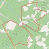 Itinéraire Autour du château de Cazeneuve, distance, dénivelé, altitude, carte, profil, trace GPS