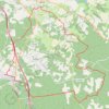 Itinéraire Bazadais - Circuit des Paloumeyres, distance, dénivelé, altitude, carte, profil, trace GPS