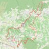 Itinéraire La Soupe aux Choux, distance, dénivelé, altitude, carte, profil, trace GPS