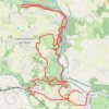 Itinéraire Rando à Saint Perreux, distance, dénivelé, altitude, carte, profil, trace GPS