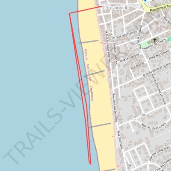 Itinéraire 1,5 km, distance, dénivelé, altitude, carte, profil, trace GPS