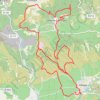 Itinéraire VILLEGLY 2019-09-24 13-12-54, distance, dénivelé, altitude, carte, profil, trace GPS